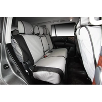 MSA 4X4 Custom Made To Order Seat Covers Nissan Navara SL/ST/ST-X/Pro-4X  02/2021-Current. Front Twin Buckets, Airbag, Integrated Lumbar Support, Cons