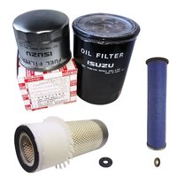 Filter Kit Oil Fuel Inner Outer Air for Land Rover Army Perentie 4x4 LFK23
