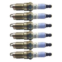 Spark Plug Set of 6 for Land Rover Discovery 3 4 V6 4.0L Unleaded LR000604 x 6