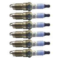 Spark Plug Set of 6 for Land Rover Discovery 3 4 V6 4.0L Unleaded LR000604 x 6