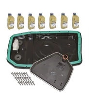 Aftermarket Auto Trans Metal Sump Conversion w/ 7L Trans Fluid Discovery 3/4 RR L322 & Sport LR007474RE