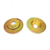 Front Disc Brake Rotors CD & G for Land Rover Discovery Defender RRC LR017952CDG