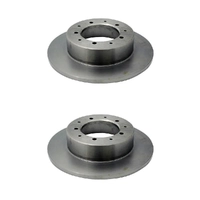  Aftermarket Rear Disc Brake Rotors for Land Rover Discovery Defender RRC LR017953 / FTC1381
