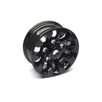 Aftermarket Saw Tooth Alloy Wheels Black for Land Rover Defender 94 Onwards