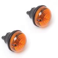 2x GENUINE Wipac Indicator Lamps for Land Rover Defender LR048187 AMR6515