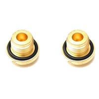 2x BRASS Coolant Filler & Diff Plug for Land Rover Defender Discovery 1 & Discovery 2 200Tdi / 300Tdi Range Rover Classic ERR4686