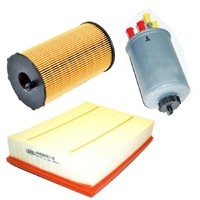Genuine Filter Kit Air Oil Fuel for Land Rover Discovery Series 3 TDV6