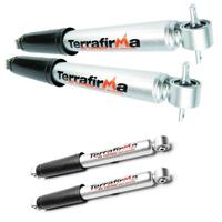 Shock Absorbers Front & Rear Terrafirma for Land Rover Discovery 2 All Terrain TF118 TF119 Set of 4