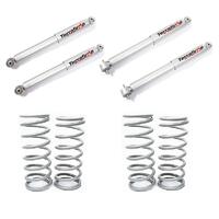 Suspension Kit Coil Springs & Shock Absorbers Discovery 2 Medium Load Terrafirma TF042 TF023V TF118 TF119 Front & Rear Complete Kit