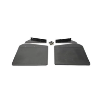Aftermarket Front Mudflaps Pair with Brackets for Land Rover Defender 2002+ LR055323/LR055333