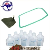 Disco 3 4 RRS Transmission Sump Pan Filter LR007474F +7L ZF OIL for Land Rover + Gasket DA2144