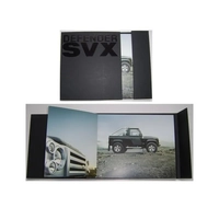 Rare for Land Rover 60th Defender SVX Collector's Hardback Full Colour Brochure LRML 2800/08