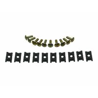 Floor Screw Captive Nut Kit suitable for Land Rover Series 2 2a 3 320045 302532
