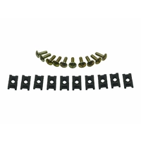 Floor Screw Captive Nut Kit suitable for Land Rover Series 2 2a 3 320045 302532