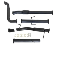 Carbon Offroad Mitsubishi Triton Mn 2.5L 4D56 Hp 7/2009 - 1/2015 3" Turbo Back Exhaust With Hotdog No Cat MI250-HO