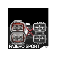 STEDI Mitsubishi QF Pajero Sport Headlight Piggy Back Adapter MITSUBISHI-QF-ADAPTER