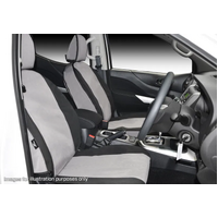 MSA 4X4 Premium Canvas Seat Covers for ISUZU DMAX SX / LS - 06/12 - 09/20