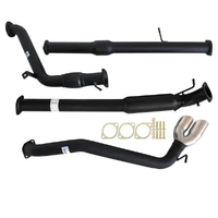 Carbon Offroad Mazda Bt-50 Up, Ur 3.2L 2011 - 9/2016 3" Turbo Back Exhaust With Cat/Hotdog & Diff Dump Tailpipe MZ248-HCS