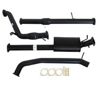 Carbon Offroad Mazda Bt-50 Up, Ur 3.2L 2011 - 9/2016 3" Turbo Back Exhaust With Muffler And Cat MZ248-MC