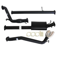 Carbon Offroad Mazda Bt-50 Up, Ur 9/2011 - 9/2016 3" Turbo Back Exhaust Muffler Only Side Exit Tailpipe MZ248-MOS