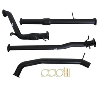 Carbon Offroad Mazda Bt-50 Up, Ur 3.2L 2011 - 9/2016 3" Turbo Back Exhaust With Cat No Muffler MZ248-PC