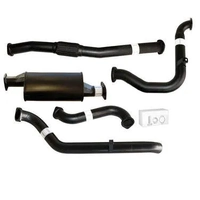 Carbon Offroad Nissan Patrol Gu Y61 3.0L 2000 -2016 Ute, Wagon 3" Turbo Back Exhaust With Muffler Only - No Cat NI207-MO