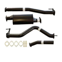 Carbon Offroad Nissan Navara D23 2.3L Ys23Ddtt 2015>3" #Dpf# Back Exhaust With Muffler Only NI222-MO