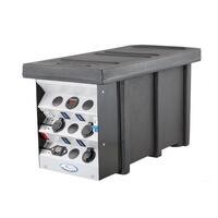 National Luna Auxiliary Battery Box 12V Customisable Output Sockets NLBMS-20111