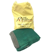 The Bush Company Groundsheet Net 3.6M X 4M (BAG & PEG) OCGN3.6X4