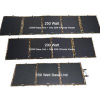 The Bush Company 150 w Sahara X-Panda Foldable Solar Panel (includes solar regulator)  OESP150SC