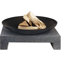 Fire Pit Granito Stone Base 46X58.5X14Cm W/Bowl 59X12Cm Wildtrak OL1041