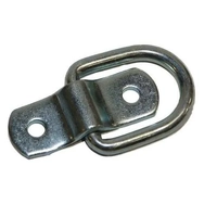 BOAB Tie Down Lashing Rings Pair 6Mm Zinc Plate 250Kg Ea Oltd2 OLTD2