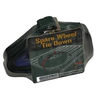 BOAB Securetech Spare Wheel Tie Down X3 Straps W/ Ratchet Olwtd OLWTD