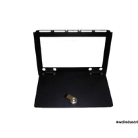 Glove Box BLACK Lockable for Land Rover Series 3 & Defender Raptor Engineering