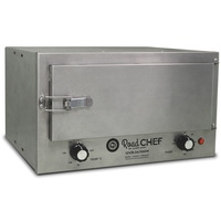 Road Chef 12V Large Travel Oven Stainless Steel Marine Adjustable Temp + Timer