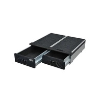 BOAB Double Roller Drawer 990 Lockable Universal Fitment W/ Fridge Slide Rh Rdunidr RDUNIDR