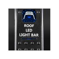 STEDI Rocker Switch for 4x4 Roof LED Light Bar Back Lit Blue  ROKSWCH-ROOF