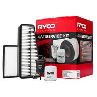 Ryco Filter Service Kit 4x4 for TOYOTA Landcruiser Prado FGRJ120 4.0L - RSK17C