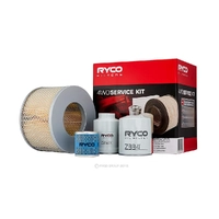 Ryco Filter Service Kit 4x4 for TOYOTA Landcruiser HZJ78 & 79 (1HZ)- RSK26