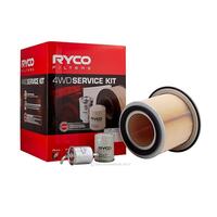 Ryco Filter Service Kit 4x4 for NISSAN Patrol GU IV (TD48DE)- RSK33
