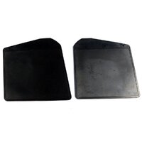 Defender & County Mud Flaps Front PAIR for Land Rover RTC4685