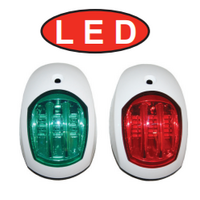 Port & Stbd Nav Lights - LED - Approved To 20 Metre Boats