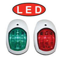 Port & Stbd Nav Lights LED Approved To 20 Metre Boats