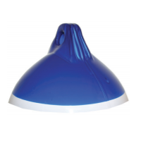 Heavy Duty Fenders White With Blue Ends 8mm x 2 Mtr RWB1541-L