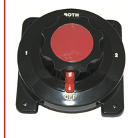 Battery Selector Switch Heavy Duty Black