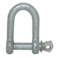 Shackles Galvanised Dee 10mm 3/8"