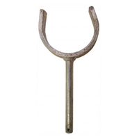 Galvanised Open Rowlocks Pair 1/2" 12.5mm