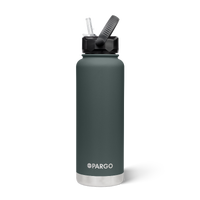 1200ml Insulated Sports Bottle - Project PARGO - BBQ Charcoal - SBT-1200-CH-05