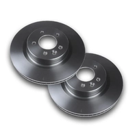 Disco 3 4 Range Rover Sport 4.4l V8 Brake Disc Rotors Front for Land Rover PAIR SDB000614 / SDB000613