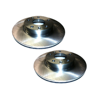 Brake Rotors PAIR Front Vented for Land Rover Freelander 2001-06 - SDB101070